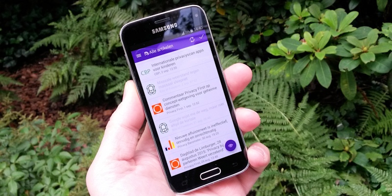Privacy Vandaag App